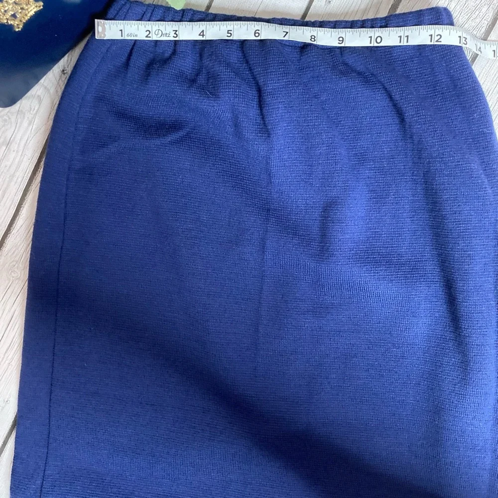Vintage Jean Girard Wool Knit Maxi Skirt